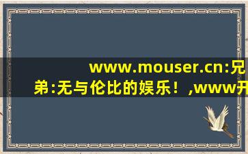 www.mouser.cn:兄弟:无与伦比的娱乐！,www开头的域名